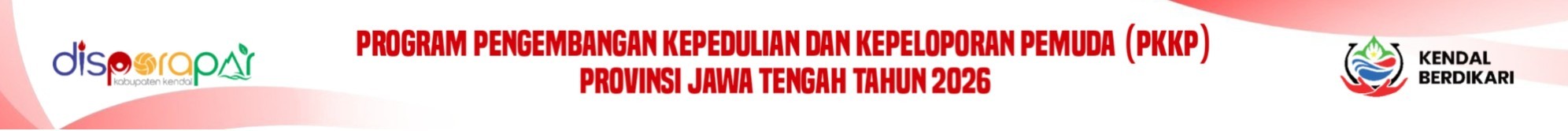 https://disporapar.kendalkab.go.id/PROGRAM PENGEMBANGAN KEPEDULIAN DAN KEPELOPORAN PEMUDA (PKKP) TAHUN 2026